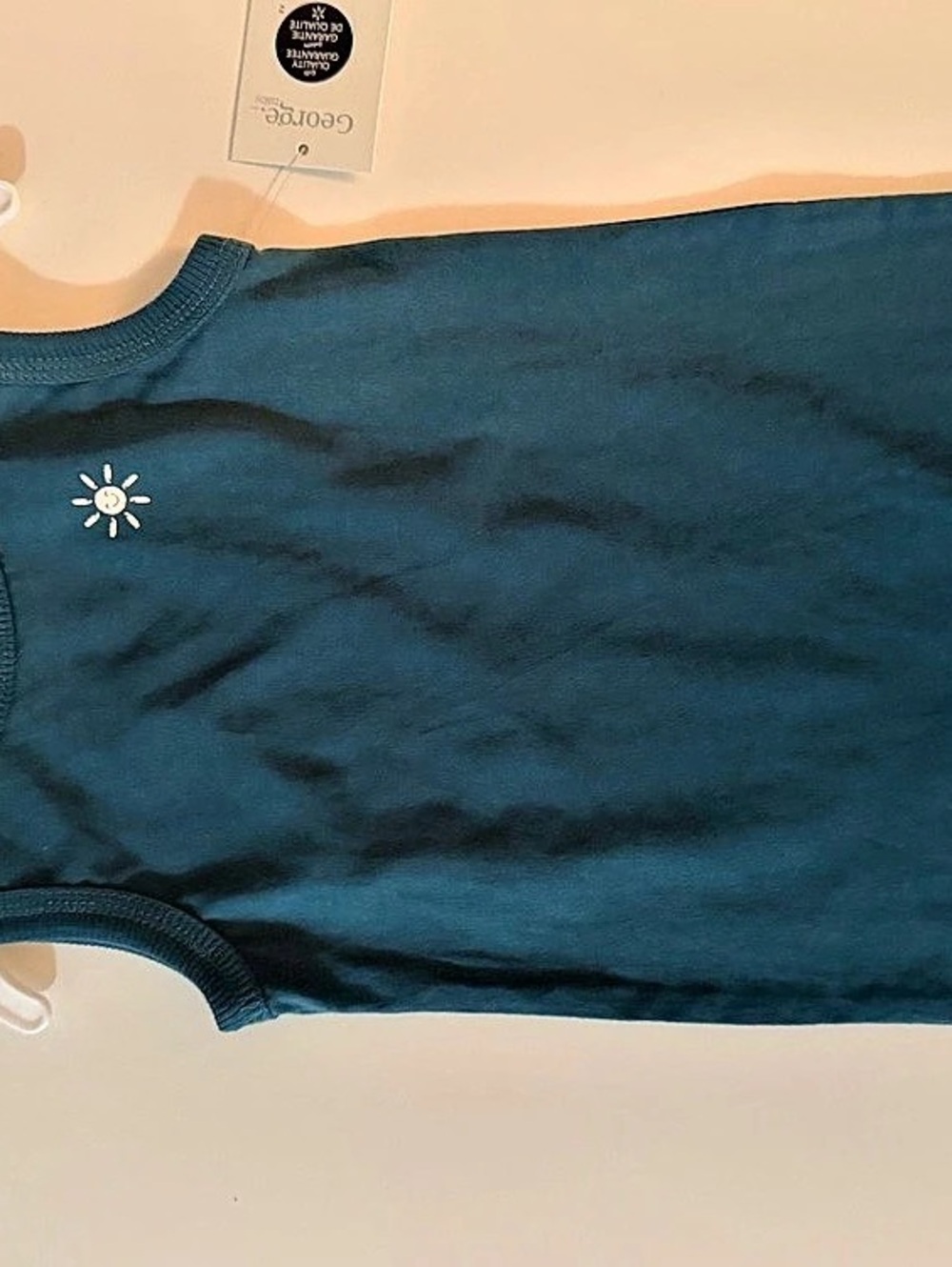 George Blue Baby Bodysuit